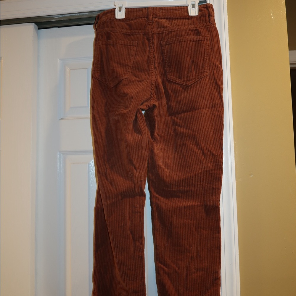 PacSun Brown Corduroy Straight Leg Pants